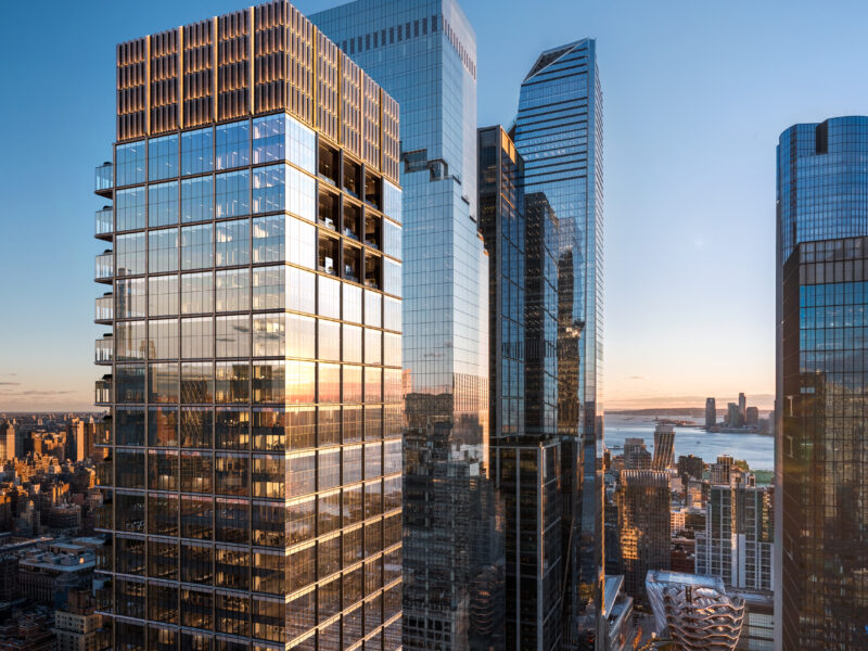 70 Hudson Yards curtain wall